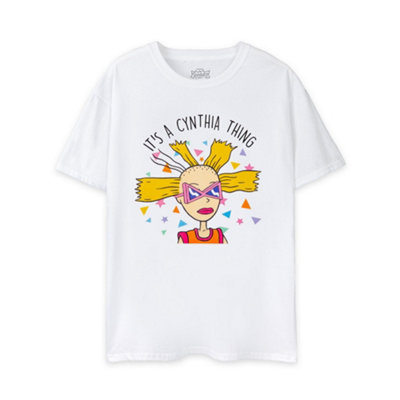 Vanilla Underground Rugrats Womens White It's A Cynthia Thing Short Sleeved T-Shirt (Large) from B&Q