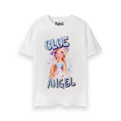 Vanilla Underground Bratz Womens White Cloe Short Sleeved T-Shirt (Large) from B&Q