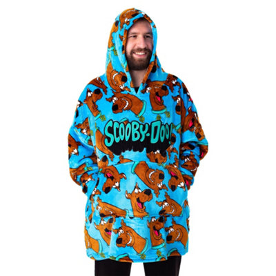 Scooby Doo Blanket Hoodie | Mens Blue | Official Merch - Image 5