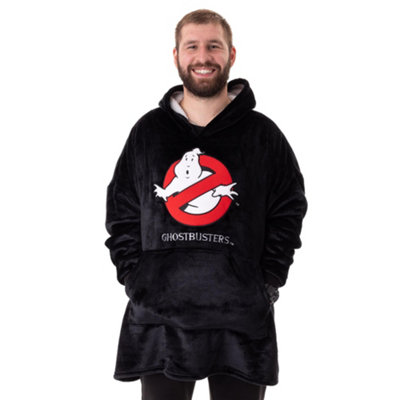 Vanilla Underground Ghostbusters Mens Multicoloured Logo Aop Blanket Hoodie (One Size) from B&Q