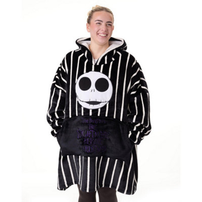 Disney Blanket Hoodie | Unisex Black | Official Merch - Image 9