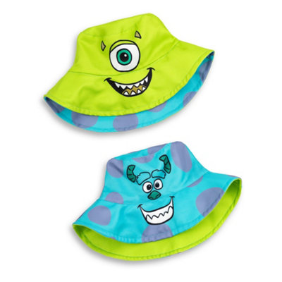 Vanilla Underground Disney Monsters Inc Unisex Multicoloured Reversible Sully & Mike Bucket Hat (One Size)