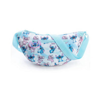 Vanilla Underground Lilo & Stitch Womens Blue Sling Bum Bag (One Size) from B&Q