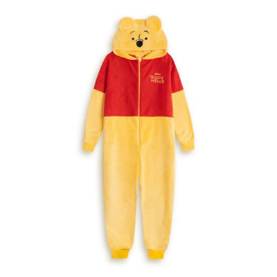 Vanilla Underground Disney Womens Orange Winnie The Pooh Onesie (Medium) from B&Q