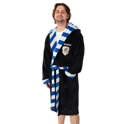Harry Potter (Xx-Large) Hooded Bathrobe (Unisex Black) - Image 6