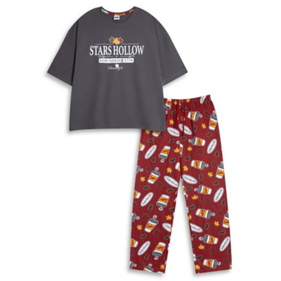 Gilmore Girls Women's Multicolor Short Sleeve Long Leg Pyjama Set | Multicoloured | Official Merch | Size: 2XL - Image 4