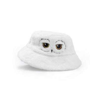 Vanilla Underground Harry Potter Unisex White Hedwig Bucket Hat (One Size) from B&Q
