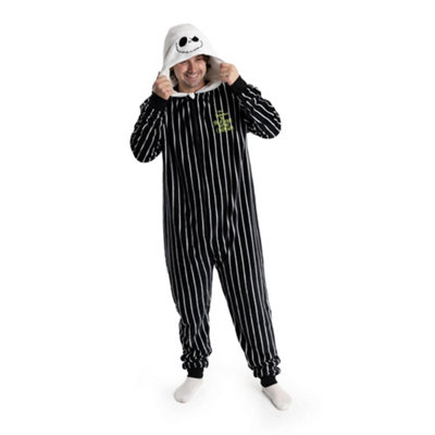 Vanilla Underground The Nightmare Before Christmas Unisex Black Character Onesie (Large) from B&Q