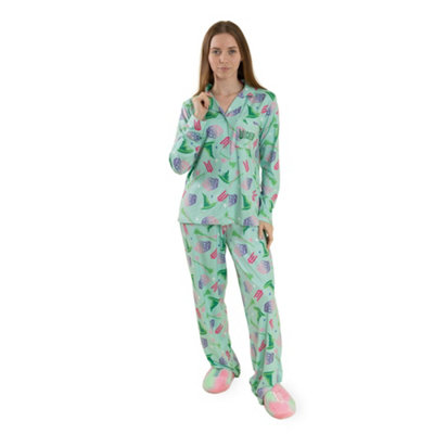 Vanilla Underground Wicked Womens Green Character Long Sleeve Long Leg Pyjama Set (Medium) from B&Q