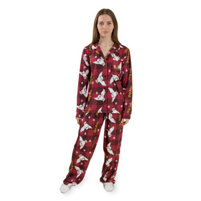 Vanilla Underground Harry Potter Womens Red Character Long Sleeve Long Leg Pyjama Set (Small) from B&Q