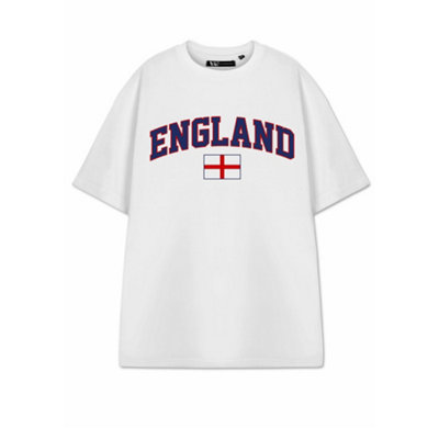 Vanilla Underground Show Me The Merch Unisex White Flag Short Sleeved T-Shirt (Xxx-Large) from B&Q