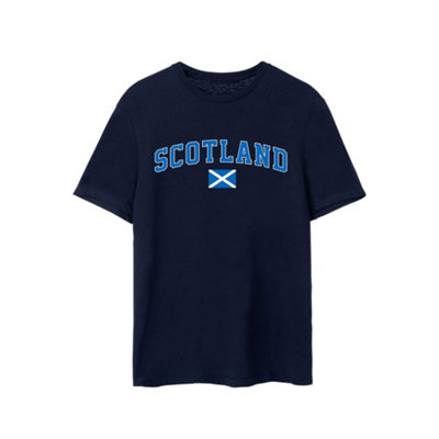 Vanilla Underground Show Me The Merch Unisex Blue Scotland Short Sleeved T-Shirt (Xxx-Large) from B&Q