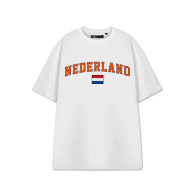 Vanilla Underground Show Me The Merch Unisex White Netherlands Short Sleeved T-Shirt (Xx-Large) from B&Q