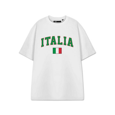 Vanilla Underground Show Me The Merch Unisex White Italy Short Sleeved T-Shirt (Xxx-Large) from B&Q