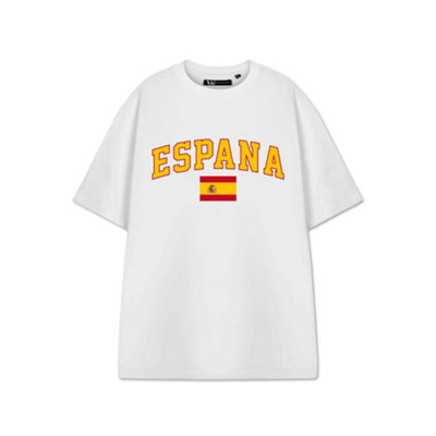 Vanilla Underground Show Me The Merch Unisex White Spain Short Sleeved T-Shirt (Xxx-Large) from B&Q