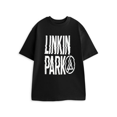 B&Q -  Linkin Park Mens Black Sound Logo Short Sleeved T-Shirt (X-Large)