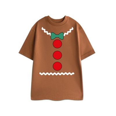 Vanilla Underground Show Me The Merch Unisex Brown Gingerbread Short Sleeved T-Shirt (X-Large) from B&Q