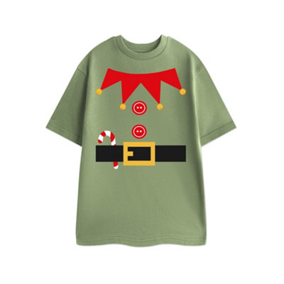 Vanilla Underground Show Me The Merch Unisex Green Elf Short Sleeved T-Shirt (Xxx-Large) from B&Q
