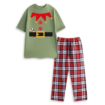 Vanilla Underground Show Me The Merch Unisex Green Elf Short Sleeve Long Leg Pyjama Set (Xxx-Large) from B&Q