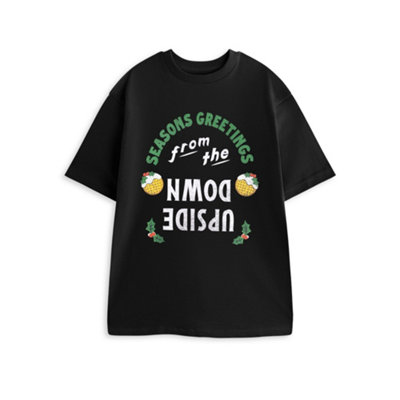 Stranger Things Short Sleeved T-Shirt | Unisex Black | Official Merch - Image 3