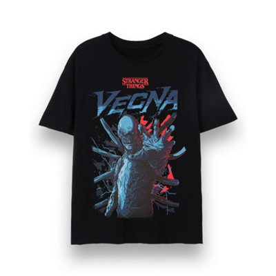 Vanilla Underground Stranger Things Mens Black Vecna Short Sleeved T-Shirt (Xx-Large) from B&Q