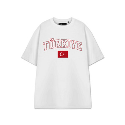 Vanilla Underground Show Me The Merch Unisex White Turkey Short Sleeved T-Shirt (X-Large) from B&Q