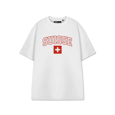 Vanilla Underground Show Me The Merch Unisex White Switzerland Short Sleeved T-Shirt (Xxx-Large) from B&Q
