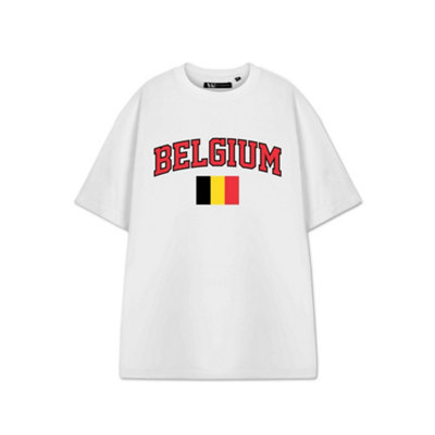 Vanilla Underground Show Me The Merch Unisex White Belgium Short Sleeved T-Shirt (Xx-Large) from B&Q