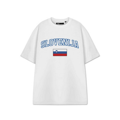 Vanilla Underground Show Me The Merch Unisex White Slovenia Short Sleeved T-Shirt (Small) from B&Q