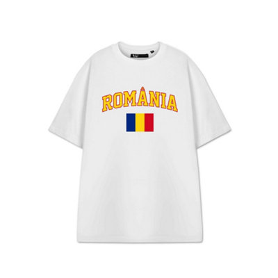 Vanilla Underground Show Me The Merch Unisex White Romania Short Sleeved T-Shirt (Xxx-Large) from B&Q