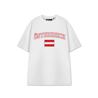 Vanilla Underground Show Me The Merch Unisex White Austria Short Sleeved T-Shirt (Small) from B&Q