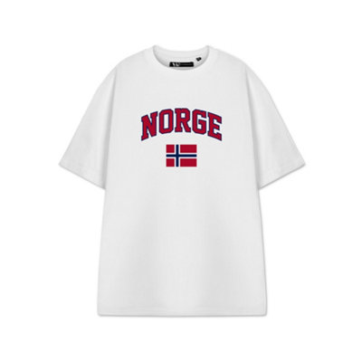 Vanilla Underground Show Me The Merch Unisex White Norway Short Sleeved T-Shirt (Large) from B&Q