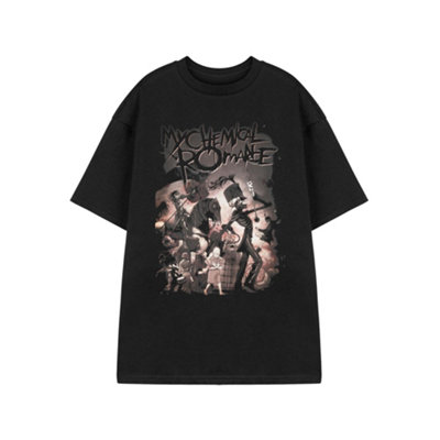 B&Q -  My Chemical Romance Unisex Black The Black Parade Short Sleeved T-Shirt (Xx-Large)