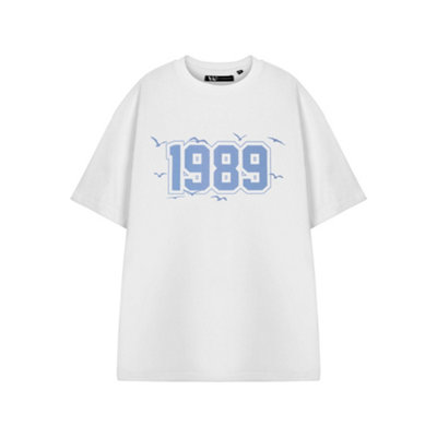 Vanilla Underground Show Me The Merch Womens White 1989 Short Sleeved T-Shirt (Small) from B&Q