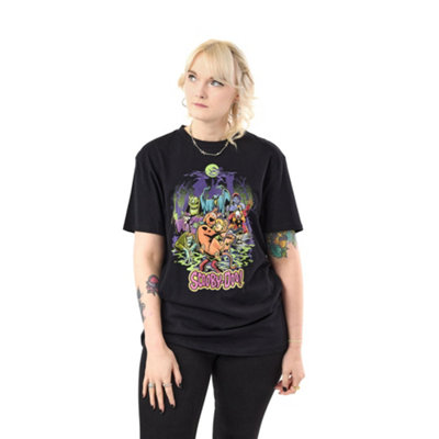 B&Q -  Scooby Doo Unisex Black Scooby Halloween Short Sleeved T-Shirt (Xx-Large)