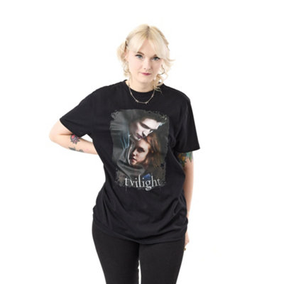 B&Q -  Twilight Womens Black Movie Poster Short Sleeved T-Shirt (Xxx-Large)
