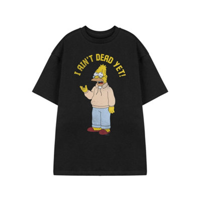 B&Q -  The Simpsons Mens Black I Ain't Dead Yet Short Sleeved T-Shirt (Xx-Large)