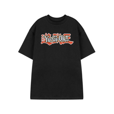 Vanilla Underground Yu Gi Oh Mens Black Logo Short Sleeved T-Shirt (Small) from B&Q