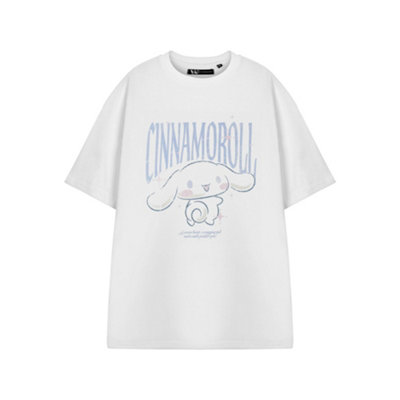 B&Q -  Hello Kitty Womens White Cinnamoroll Short Sleeved T-Shirt (Small)