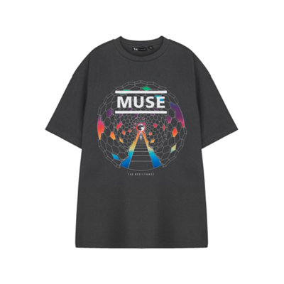 Vanilla Underground Muse Unisex Grey Resistance Short Sleeved T-Shirt (Medium) from B&Q