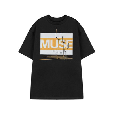 Vanilla Underground Muse Unisex Black Origin Of Symmetry Short Sleeved T-Shirt (Large) from B&Q