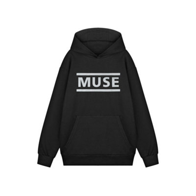 Vanilla Underground Muse Unisex Black Logo Hoodie (X-Large) from B&Q