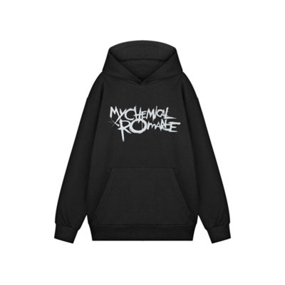 B&Q -  My Chemical Romance Unisex Black Black Parade Logo Hoodie (Large)