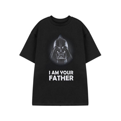 B&Q -  Star Wars Mens Black I Am Your Father Short Sleeved T-Shirt (Xx-Large)