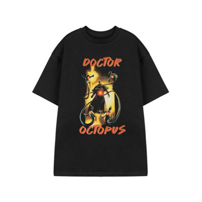 Vanilla Underground Marvel Mens Black Dr Octopus Short Sleeved T-Shirt (Xxx-Large) from B&Q