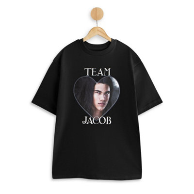 B&Q -  Twilight Womens Black Team Jacob Short Sleeved T-Shirt (Xxx-Large)