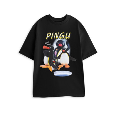 Vanilla Underground Pingu Unisex Black Noot Short Sleeved T-Shirt (Xx-Large)