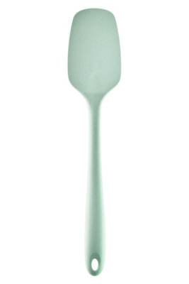 Premier Housewares Interiors By Premier Sage Green Silicone Turner,flexible Cooking Spatula,heat-Resistant Kitchen Flipper,unique Rubber Spatula from B&Q