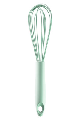 Premier Housewares Interiors By Premier Nova Sage Green Silicone Whisk from B&Q