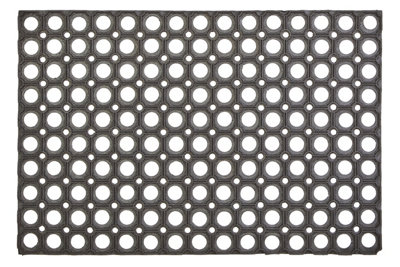 Orsina Filta Rubber Doormat With Holes from B&Q